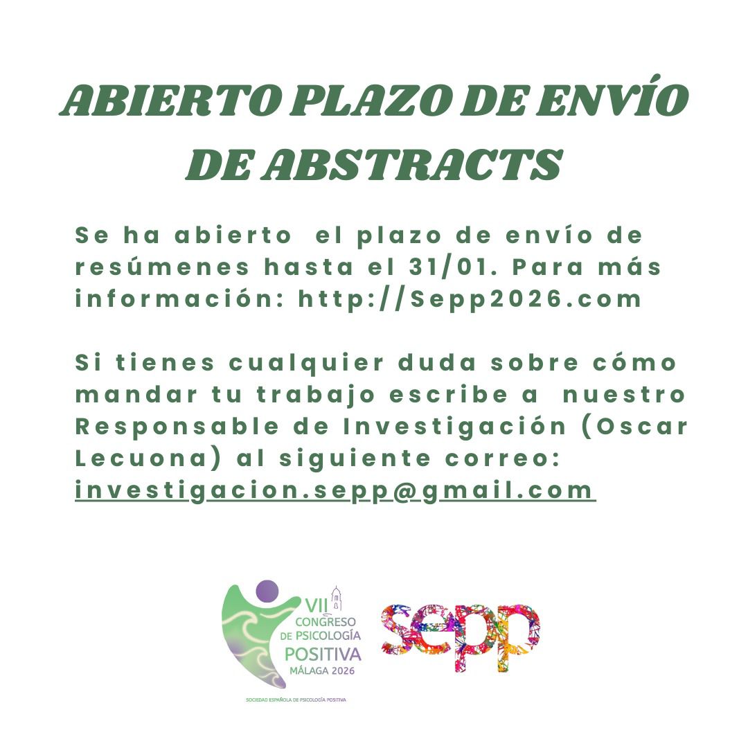 Applied Positive Lab. University of Málaga. tweet media