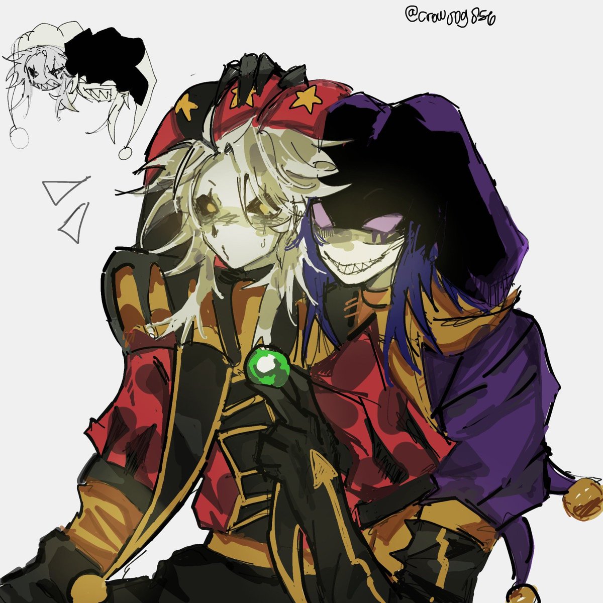 YAYAYAYAAA 👅👅👅 #pierrot #jester #mommyjester #thefreakcircus