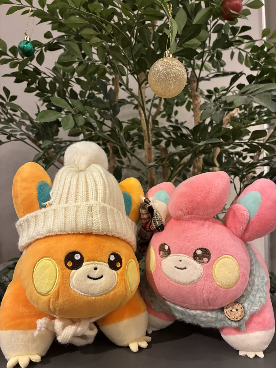 クリスマスパモ会2025 ニコさんちの色違いパモちゃんとツーショット