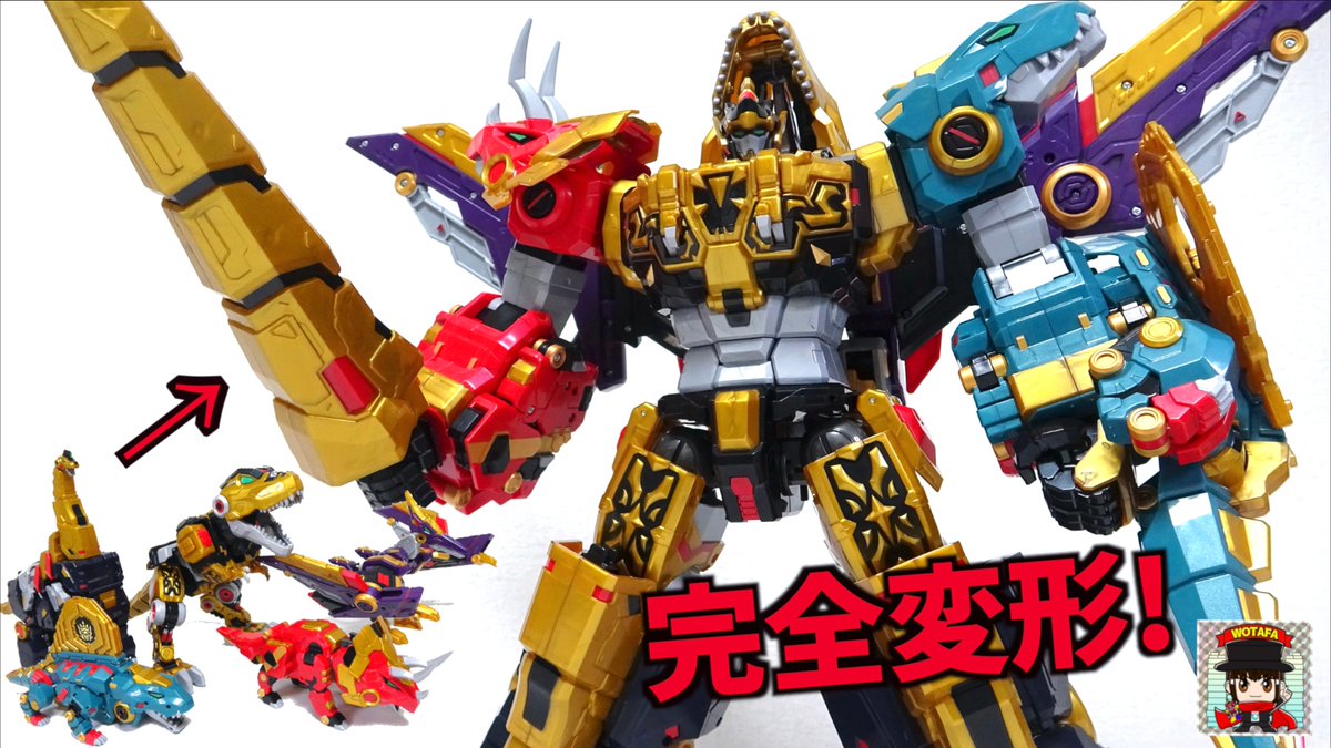 今日の動画(´ー`)/ 韓国のド直球にかっこいい恐竜合体ロボ！ 【SAMG