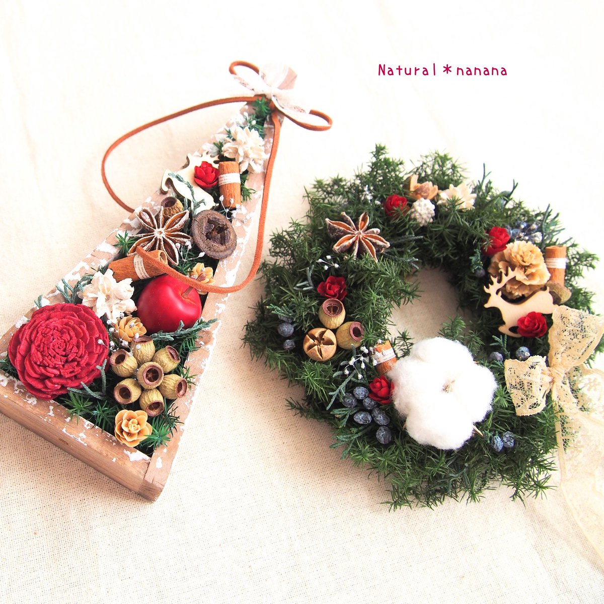 Fromage0727's tweet photo. インフルエンザからの左指怪我
と完璧出遅れてしまった
今年のXmas作品🎄

来年も飾って頂けるプリザーブドの
素材でお創りしておりますので
よろしかったらぜひ
お手に取ってみて下さい🎅

❅*⋆⍋*⋆*❅*⋆*⍋⋆*❅

メルカリ
https://t.co/iGcJP11wWu

minne
https://t.co/pIb3UxSrVe https://t.co/kUDYl3pvx0