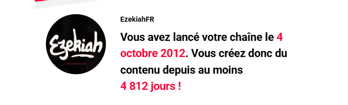Soon 5000 jours (Votre dinosaure de Youtube)🧓