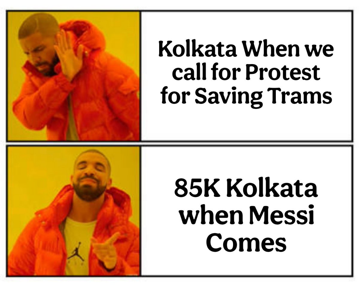 VaibhavNam63318's tweet photo. Wake Up Kolkata !! You Need to be Unite in large numbers for Saving our own Trams. Football and Tram Ride to Maidan for Matches shouldn't be Stop !! Take a Tram and hit the goal !! #savetrams #football #messi #Kolkata #saltlakestadium https://t.co/DEY7Bdc7Zh
