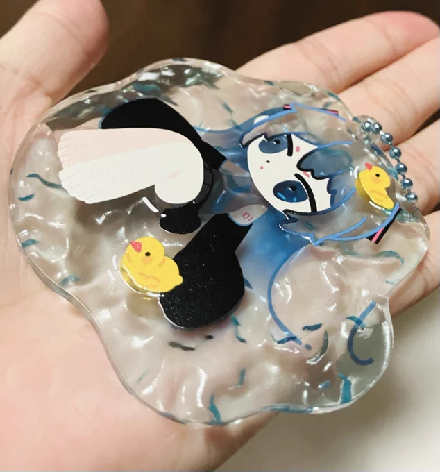 水たまりミクさんの方は作ってある