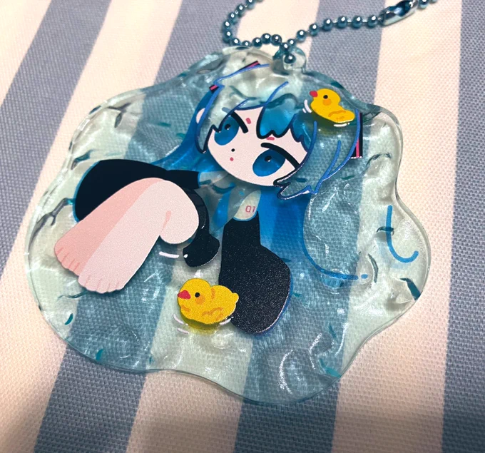 水たまりミクさんの方は作ってある