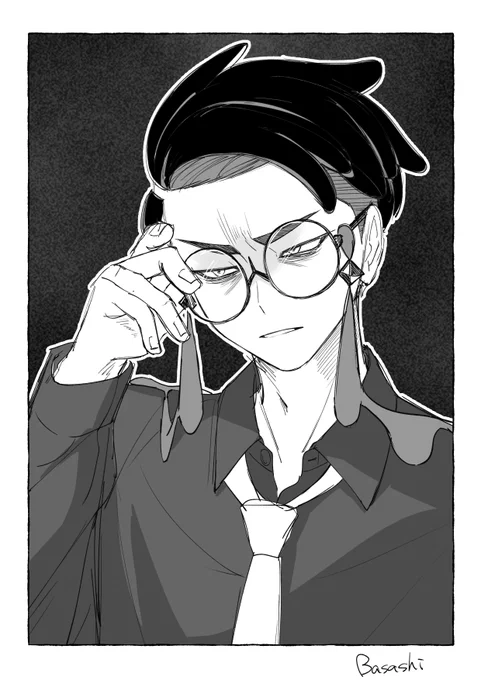 落書き
目の下のクマが似合いすぎる男 