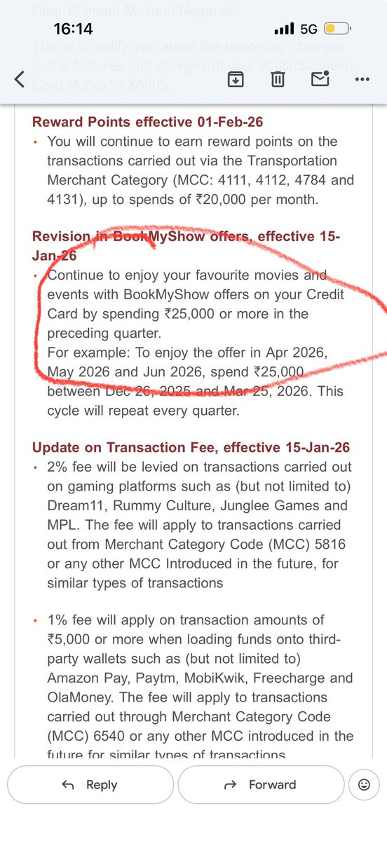 dhimantn's tweet photo. Yeh lo bhai, devaluation of a already devalued card 😜😜
The final reasons to hold this card evaporated! https://t.co/Cdr0ILZJxd