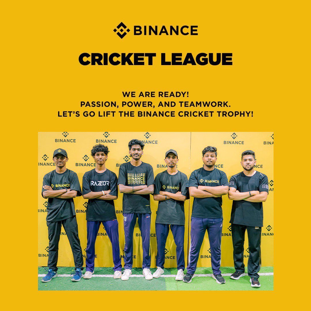 jettacrypto0's tweet photo. Binance Cricket League 

#BinanceOnThePitch @BinanceDesi 

 #BinanceOnThePitch https://t.co/7cIlwboE3n