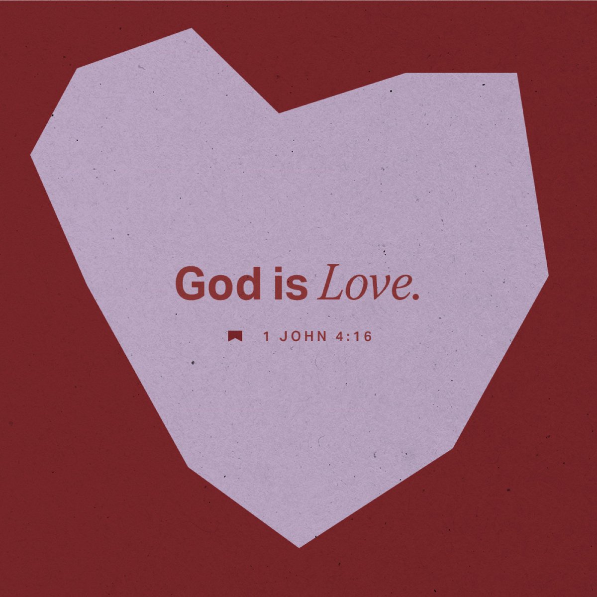 YouVersion's tweet image. 1 John 4:16