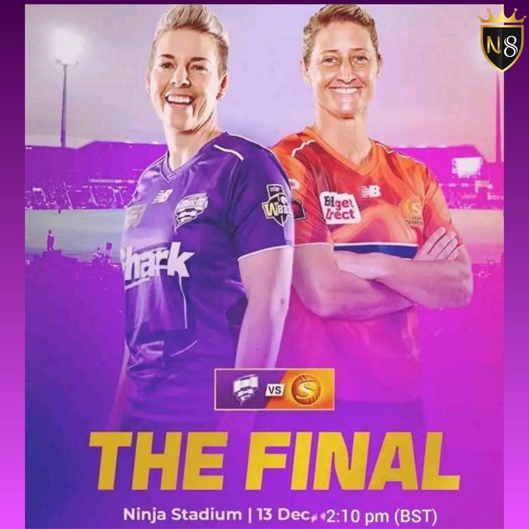 pullsport12's tweet photo. ππ₯ WBBL FINAL β IT ALL COMES DOWN TO THIS!
Hobart Hurricanes π vs Perth Scorchers π§‘
π Ninja Stadium | π
13 Dec
One trophy. One final. Pure history on the line π₯
π Who lifts the WBBL crown tonight?
π Drop your prediction!
#WBBLFinal #WomensCricket #Hurricanes #Scorchers https://t.co/sI3uqrb193