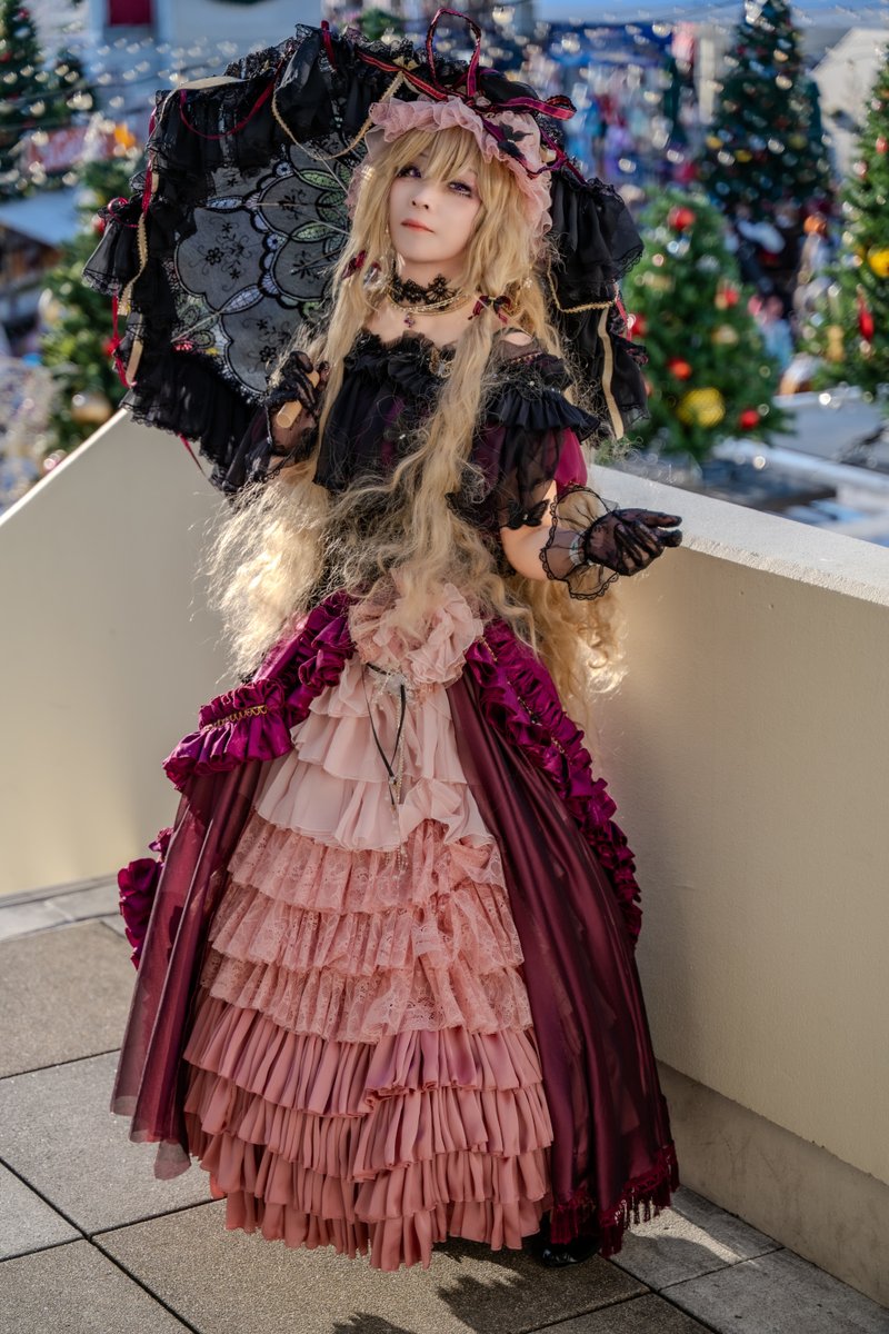 sachi699's tweet photo. こちらラグコスの写真 東方の紫様～ 
背景のボケ具合も綺麗で美肌にもしてもらいましたｗ
綺麗に撮っていただけてありがとうございます！ 
撮影ぷじょっくすさん（ @HXHXHXHXHX0202 )
#ラグコス2025 
#ラグコスTW https://t.co/LP5ICUT6yX
