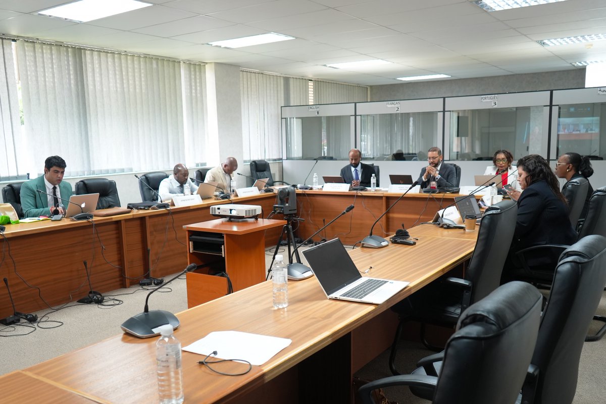 APRMorg's tweet image. The Committee of APRM Focal Points recently convened a hybrid consultative meeting. Delegates were updated on the proposed theme and sub-themes for the Africa Governance Report 2027 and briefed on the outcomes and recommendations of the 5th APRM Youth Symposium.