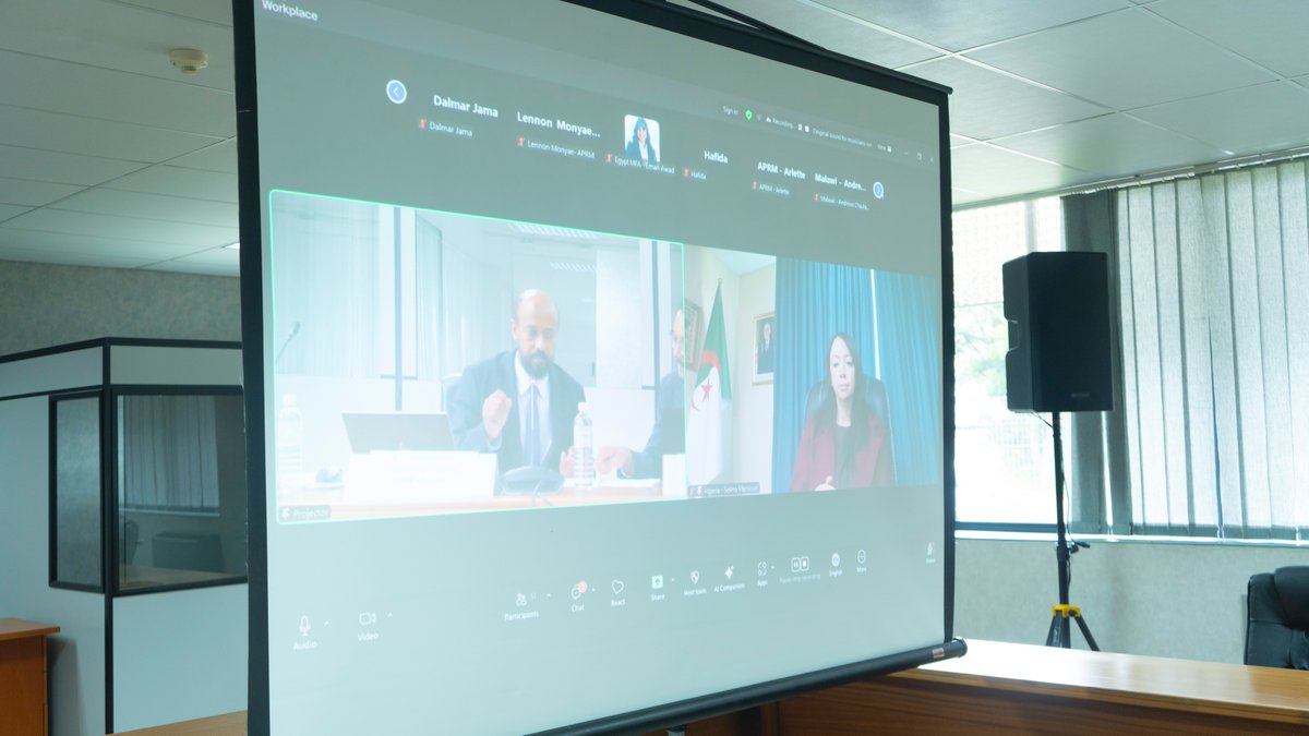 APRMorg's tweet image. The Committee of APRM Focal Points recently convened a hybrid consultative meeting. Delegates were updated on the proposed theme and sub-themes for the Africa Governance Report 2027 and briefed on the outcomes and recommendations of the 5th APRM Youth Symposium.