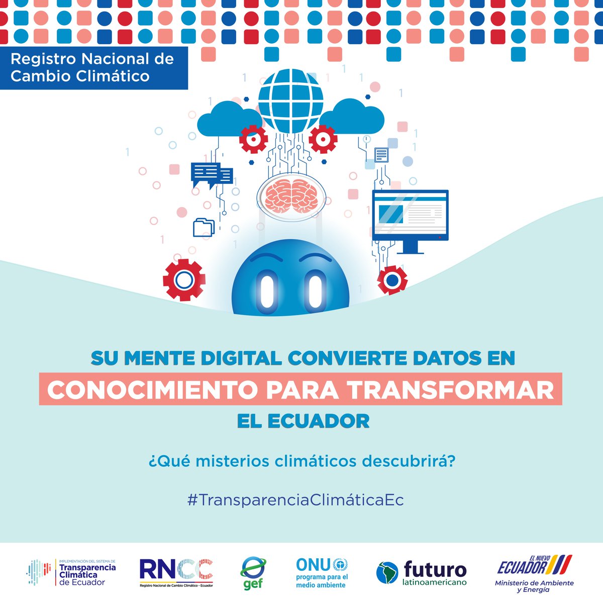 FuturoLatinoame's tweet photo. #Proyecto #CBIT_EC | 🧠 La mente digital de Achik no es ficción: procesa mapas, cifras y realidades para convertirlos en conocimiento.

El RNCC es una inteligencia climática en construcción. https://t.co/48EBmefbd1