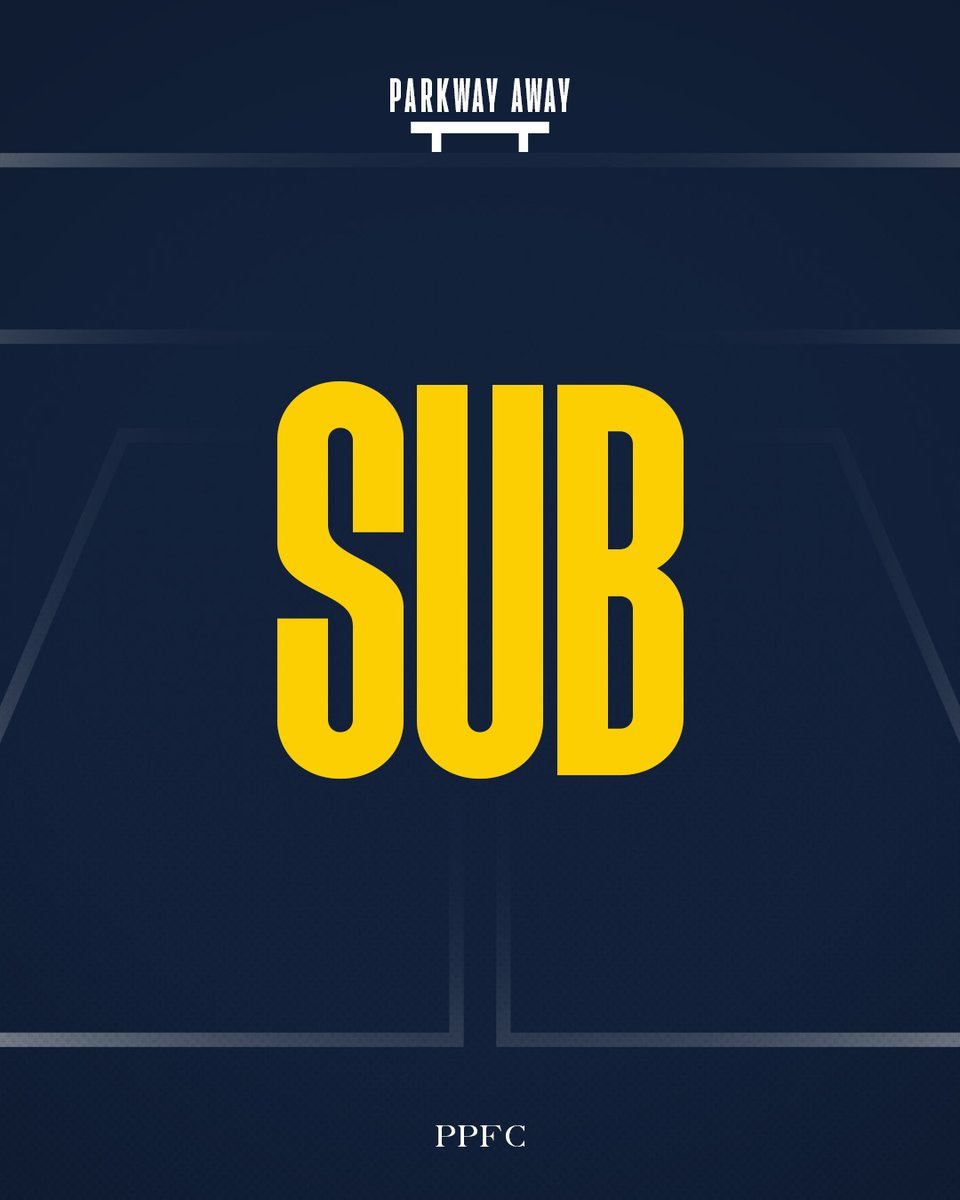 PlymouthPFC's tweet photo. Sub 🔄
Matador time.
Rio Garside's race is run.
65’ 🔴 2-0 🎄
#CHAPAR https://t.co/c1YYzOuVJP