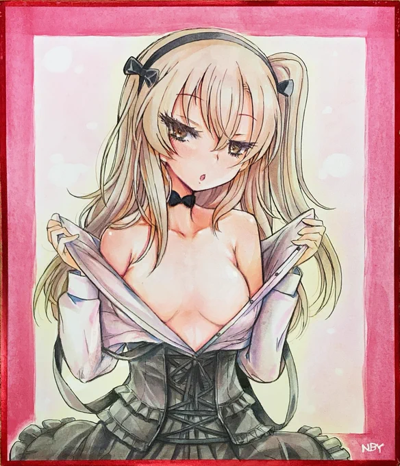 #ガルパン ネイキッド愛里寿ちゃん ミポリンの対のつもりが思わず時間かかってしまいました