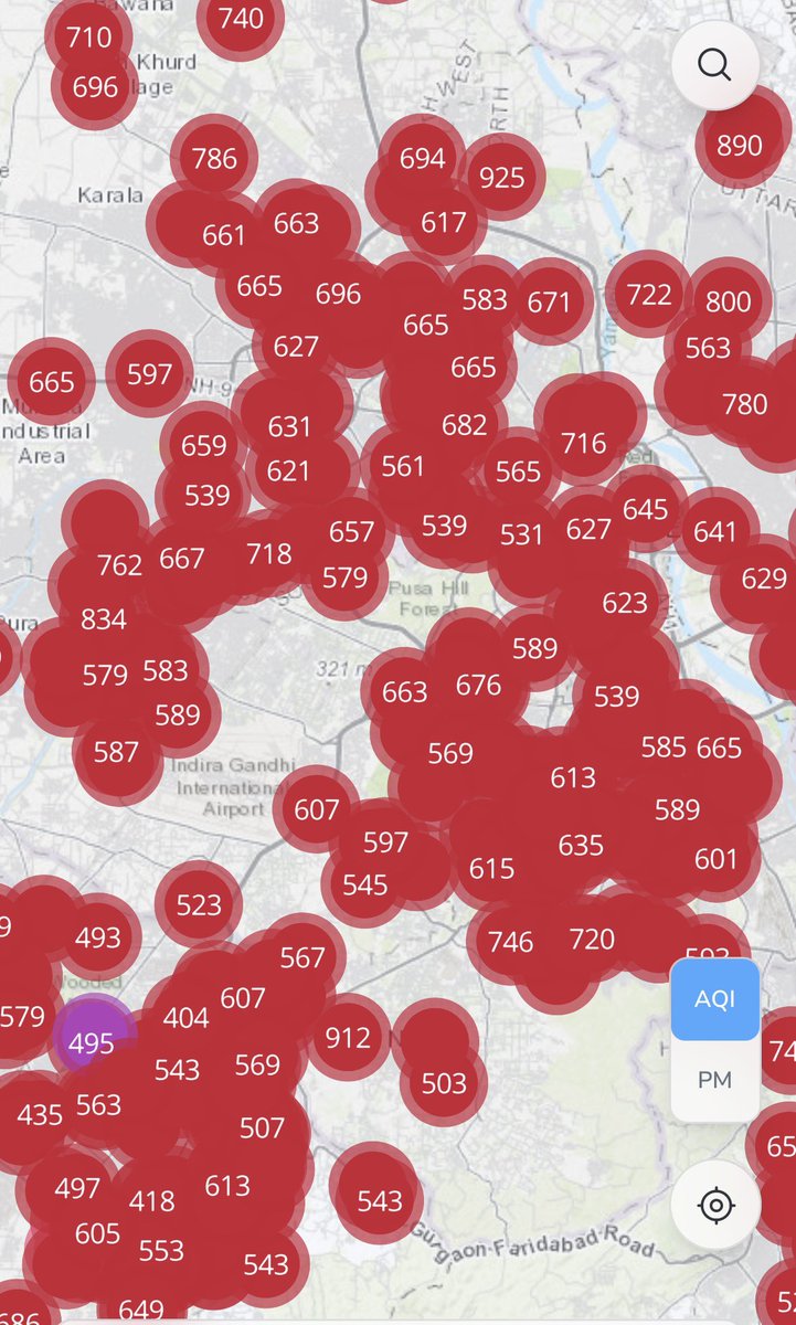 Such beautiful progress, as claimed by our Honorable Environment Minister, ah the new National standard of air!