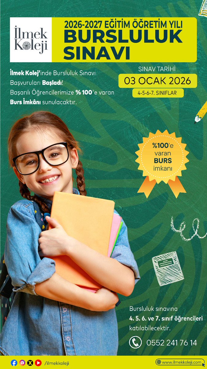 exkripto's tweet photo. Bağcılar bursluluk sınavı başvuru için ilmek koleji fırsatı. Üstelik %100 indirim fırsatı yakalama şansı sizlerle. https://t.co/NCv9SChy0P #bagcilarkolej #ilmekkoleji #bursluluksinavi https://t.co/ITmNjhSQ7u