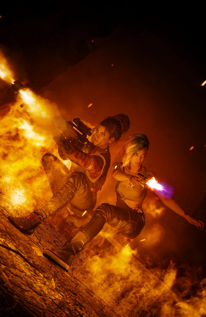 ❤️‍🔥Panam and Judy ❤️‍🔥

#EdgerunnerSaturday
#Cyberpunk2077 #Cyberpunk2077PhotoMode