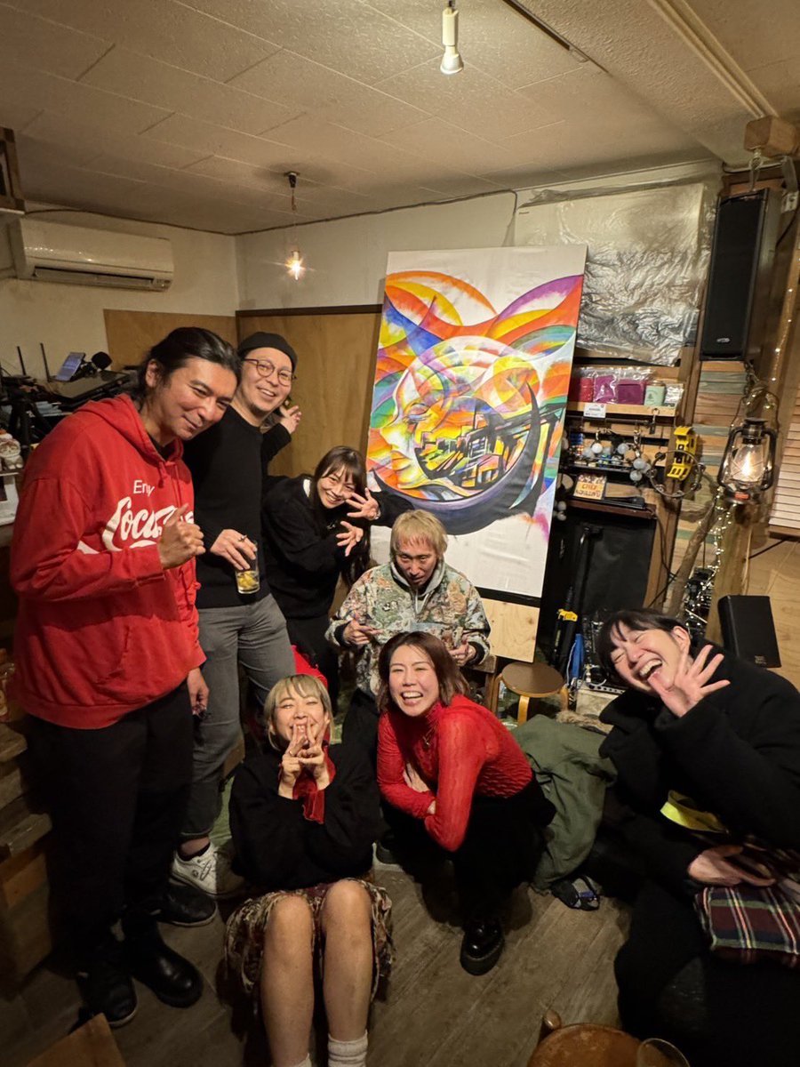 Hiroko★様のお専用ページです まるで出演でもしたかのような でかい顔のおれ 新代田crossing お客