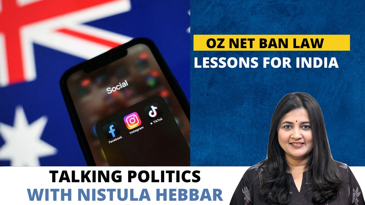 Australia has passed a sweeping net ban law that is reshaping the debate on online regulation. In this episode of Talking Politics <a href="/nistula/">Nistula Hebbar</a> examines what the law does, why it was introduced, and what lessons India can draw from Australia’s approach to internet governance and