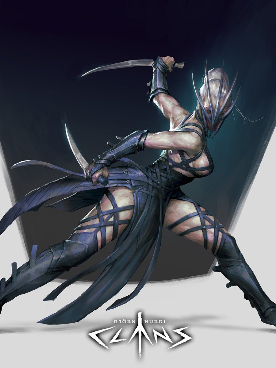 bjornhurri's tweet image. Dark Elf Assassin | CLANS artbook available #artbook #noai #fantasy #demon #darkart #illustration #creature #design #conceptart #art  #artist  #artwork  #artistsoninstagram  #instaart