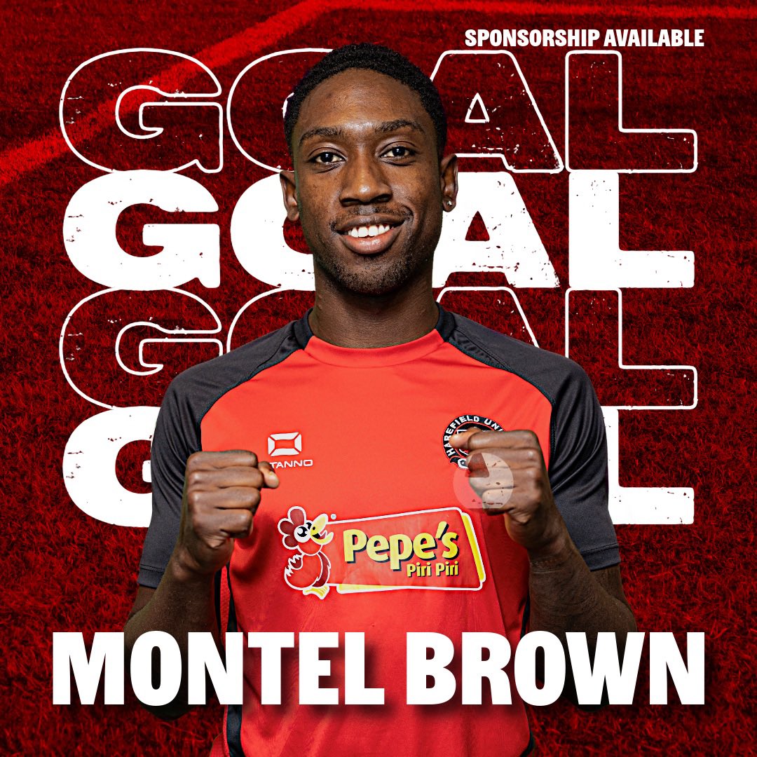 HarefieldUnited's tweet image. 45+’⏱️ 🟤🟢 @HolyportFC 0-2 HUFC 🔴⚫️

@montelbrown7 doubles our lead as @JSobalak capitalises on an error at the back, to slot Montel though who finds the back of the net!