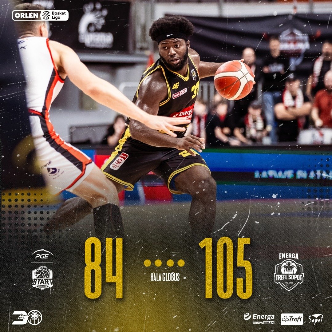 Ósme ligowe zwycięstwo, rzucone ponad 100 punktów oraz triple-double Paula - idealne popołudnie w Lublinie! 🤩

Fot. PGE Start Lublin

#plkpl