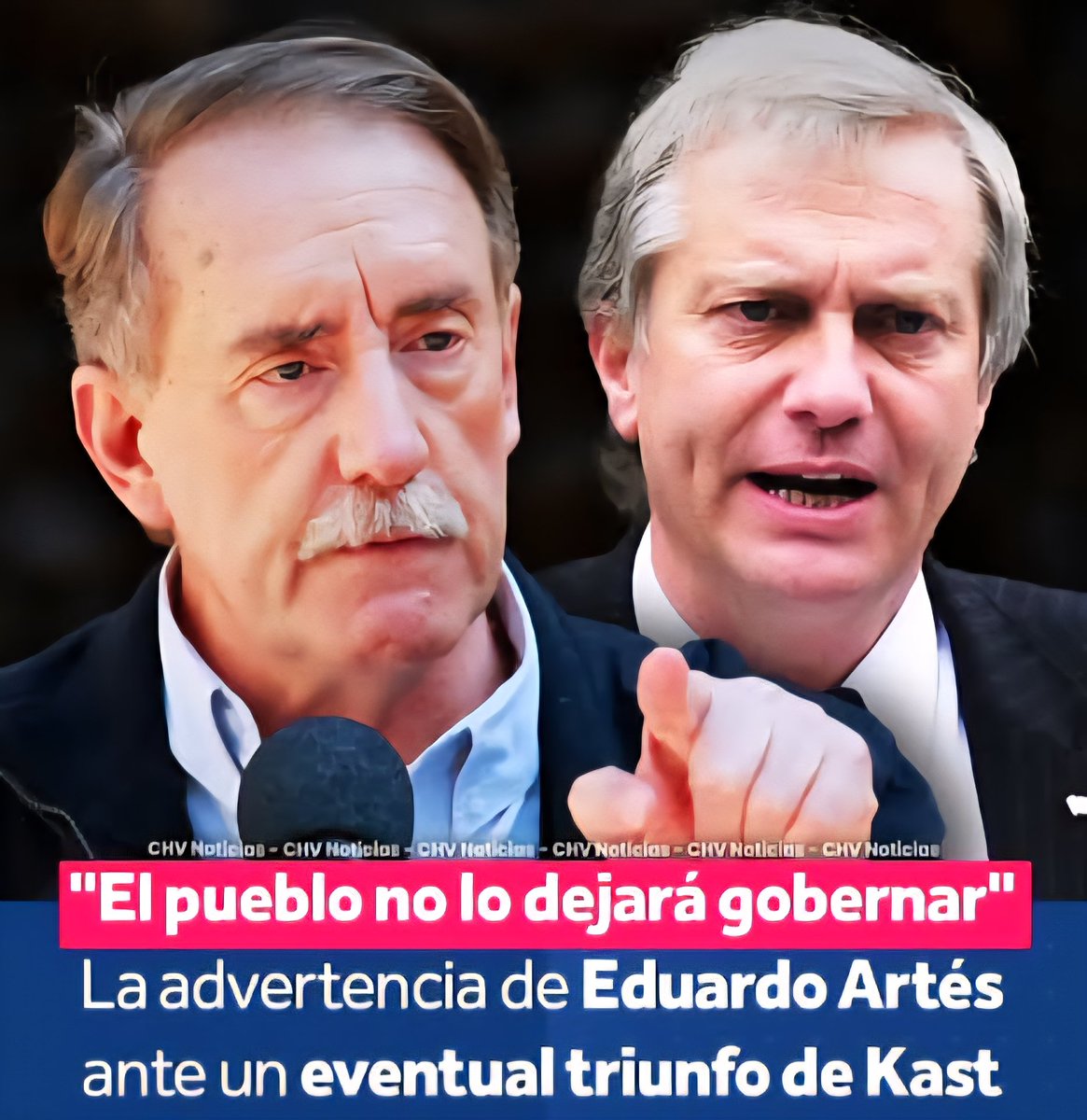 Este viejo decrépito  es la maldad caminando..