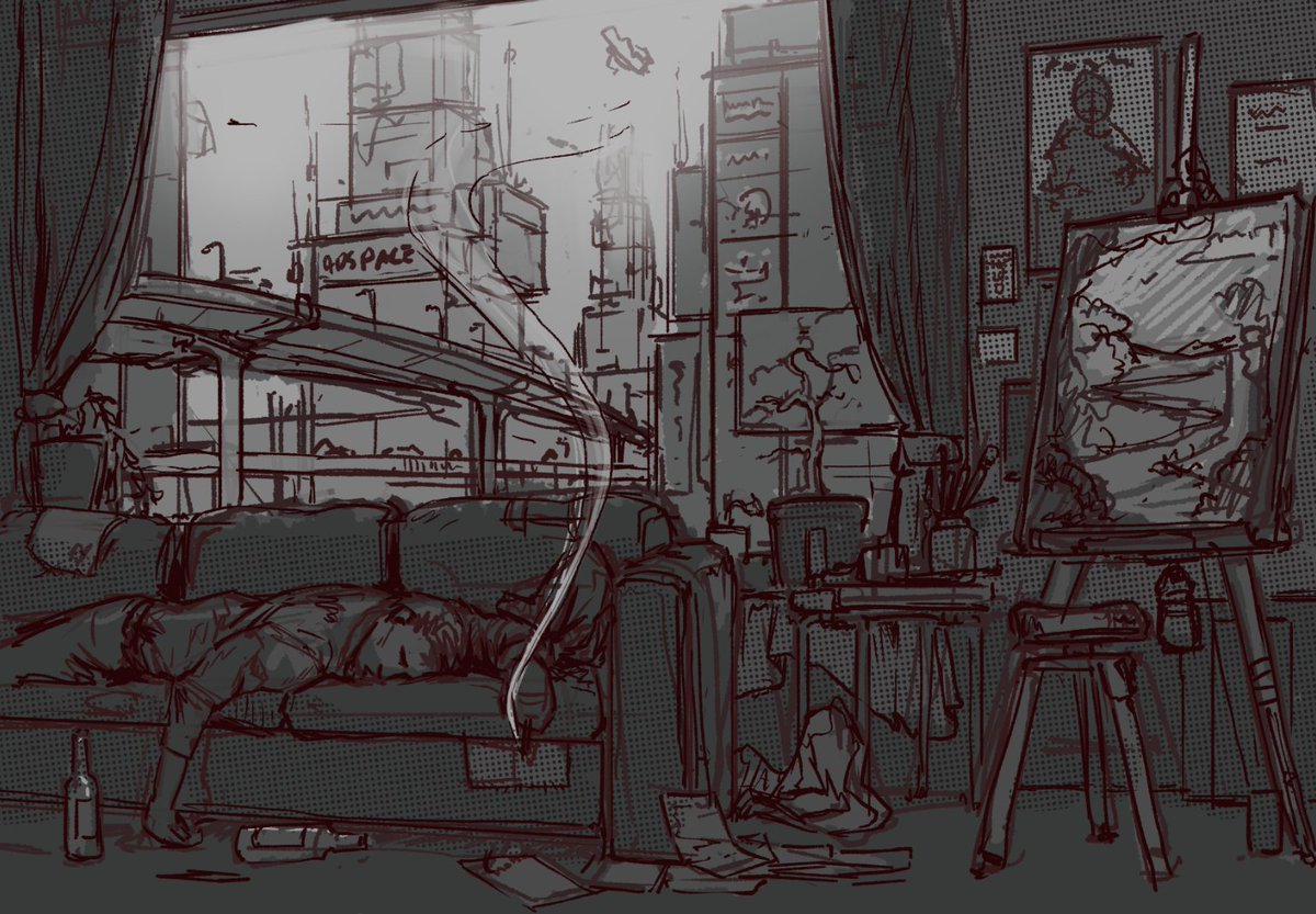 Indulging in some quick sketches