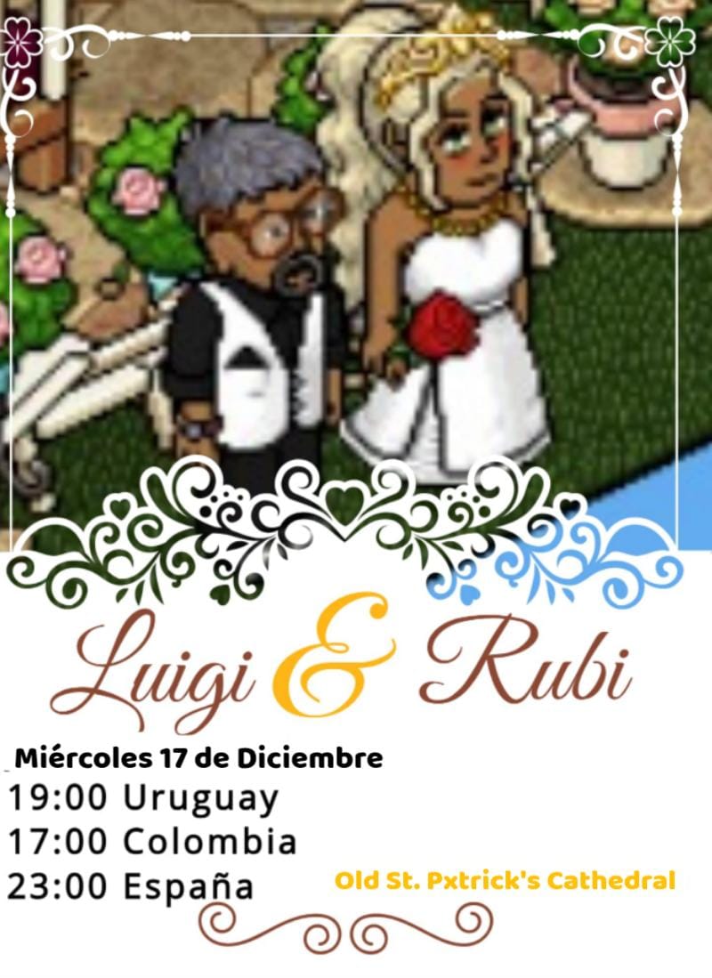 ¡Nos casamos el Miercoles! ¡Los esperamos!