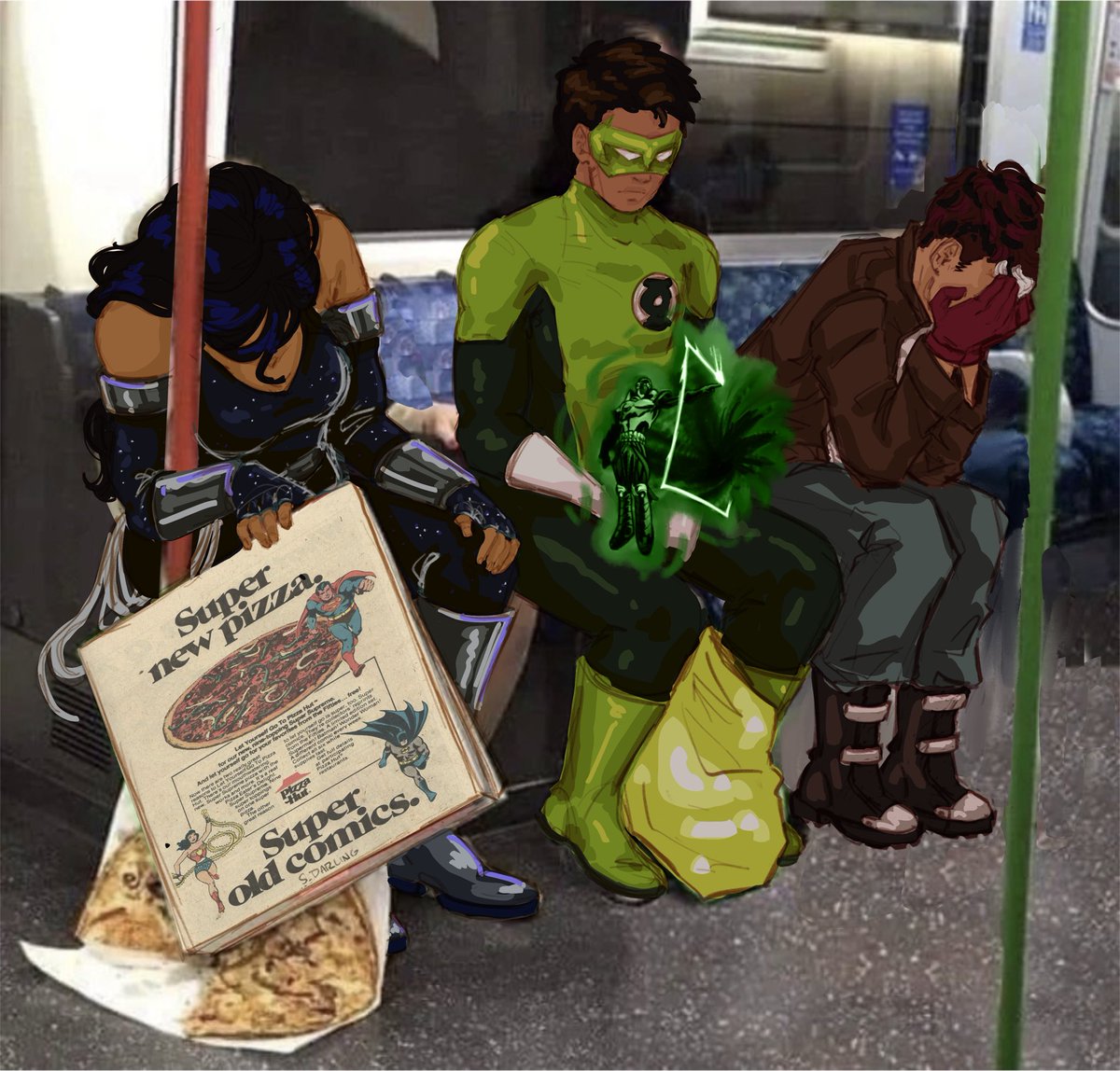 Pov ur a monitor tasked with righting the wrongs of the universe and this is the crew that is left to you