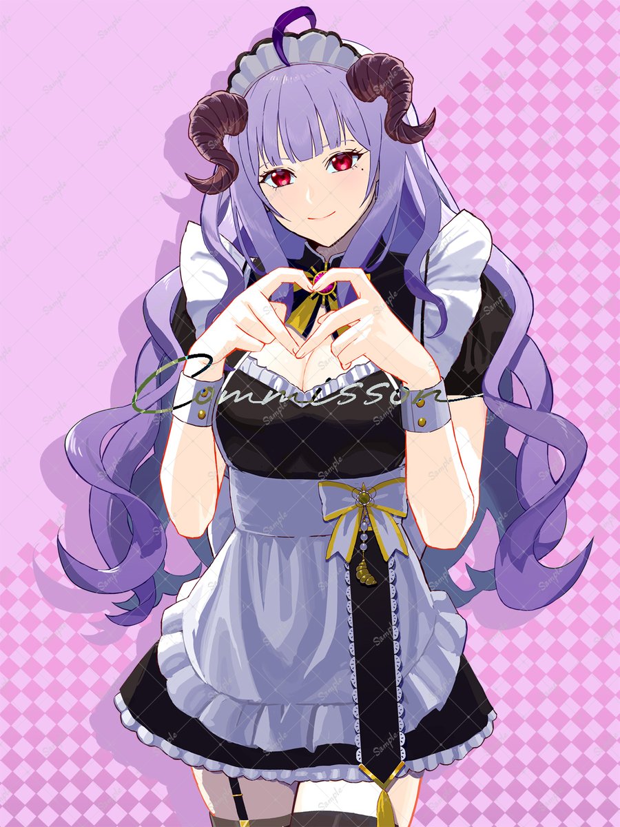 定時なゆ様のお写真撮らせていただきました。似合うだろうなと思ったのでメイド服のお仕立て致しました。
リクエストありがとうございました！🥐👿
#Teiziart #Skeb #Commission
