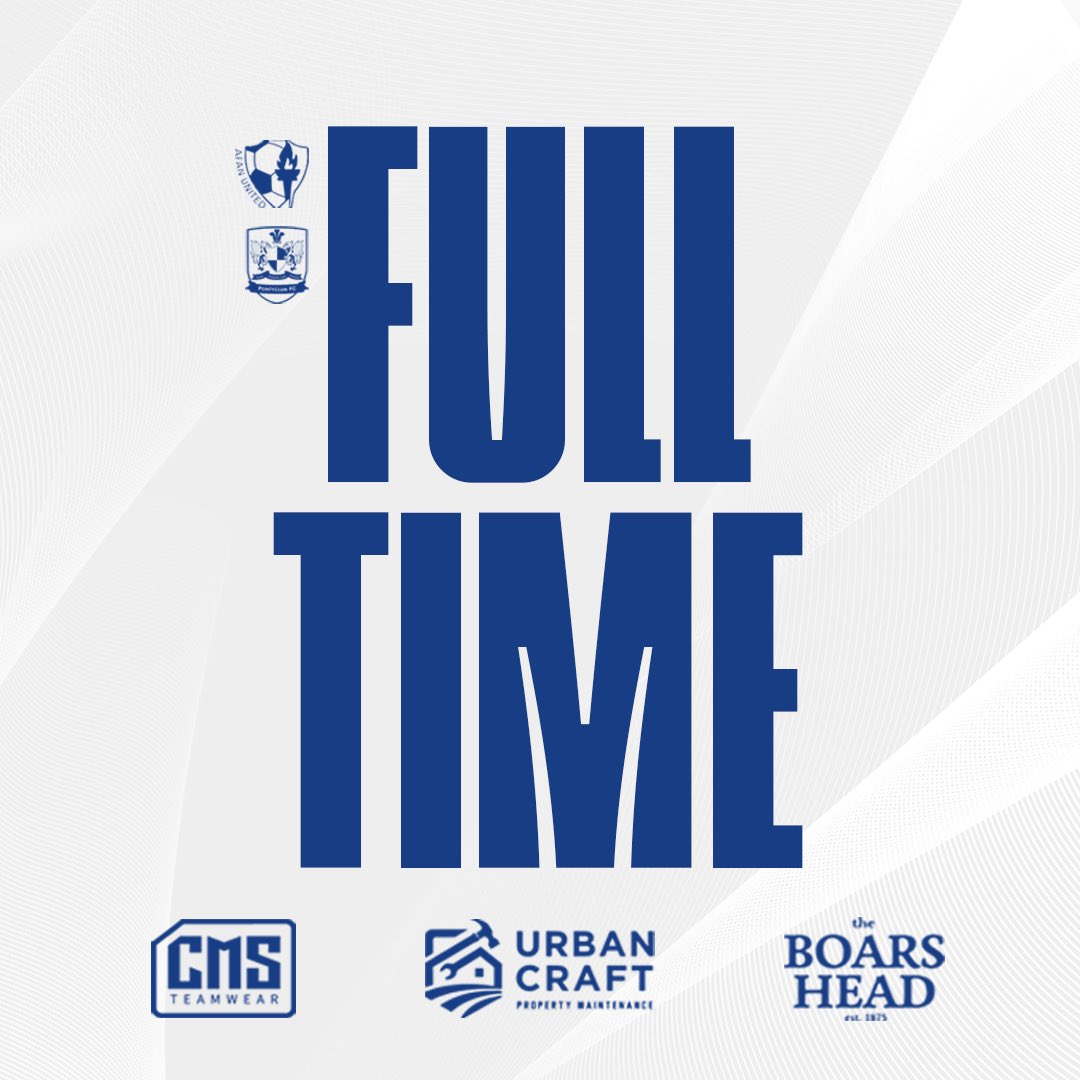 FT | Afan Utd 0-2 Pontyclun

A performance of intent from our boys today in a physical contest that gives us 3 points going into the festive break!

Joel Woodington (P) and Mike Jones with our goals today 🔥

#UTC