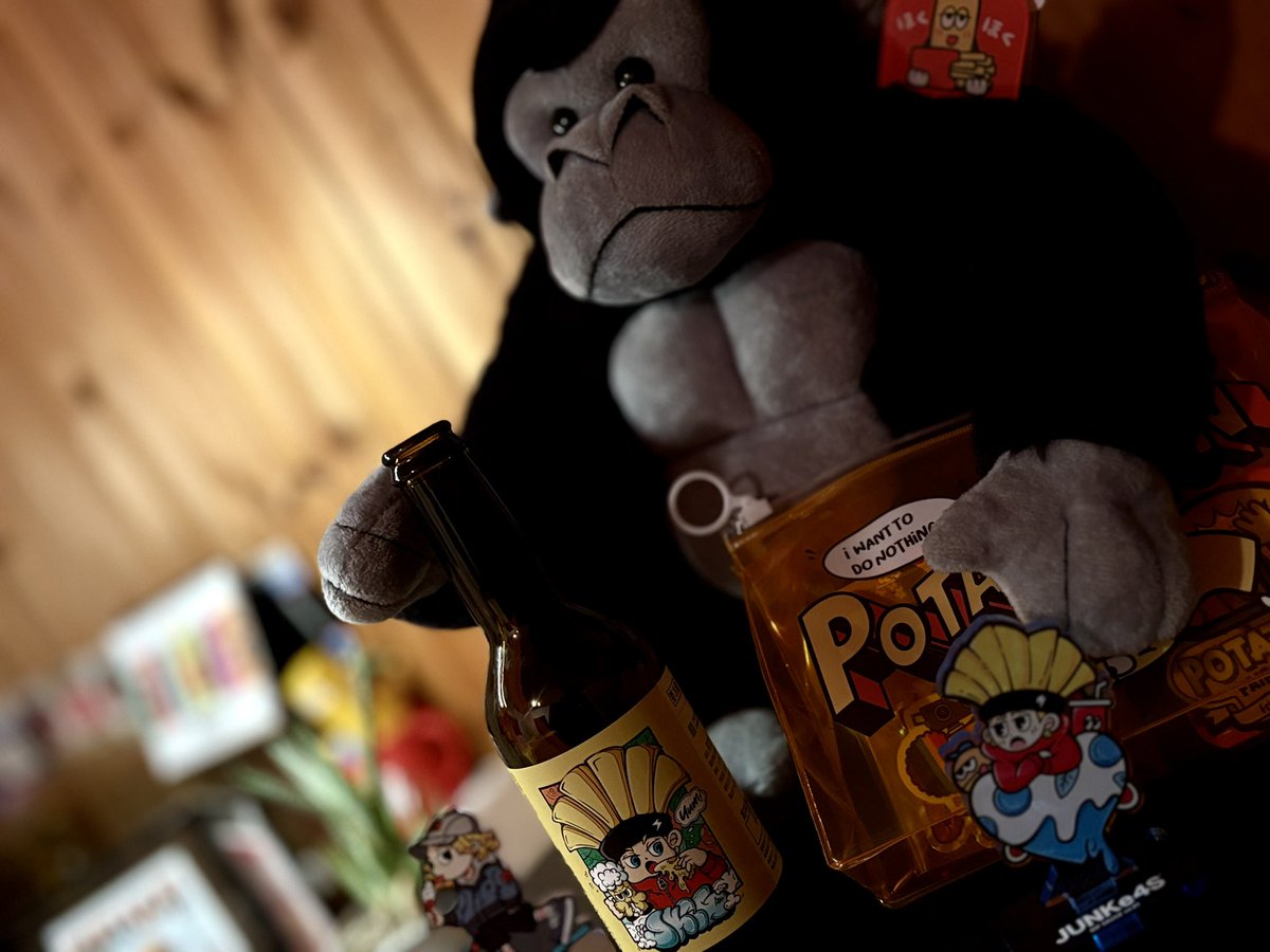 #ポテスタフォトコンテスト
投稿は12/14まで🍟⚡️

ポテスタ持ってるからには参加しないと💦

とりあえず3枚撮ったうちの2枚。
あともう1枚は版権的に問題ありそうなのでボツにしました😅

ベストショットだったのに残念…
discordだけなら平気かなぁ

#JUNKeeeeS