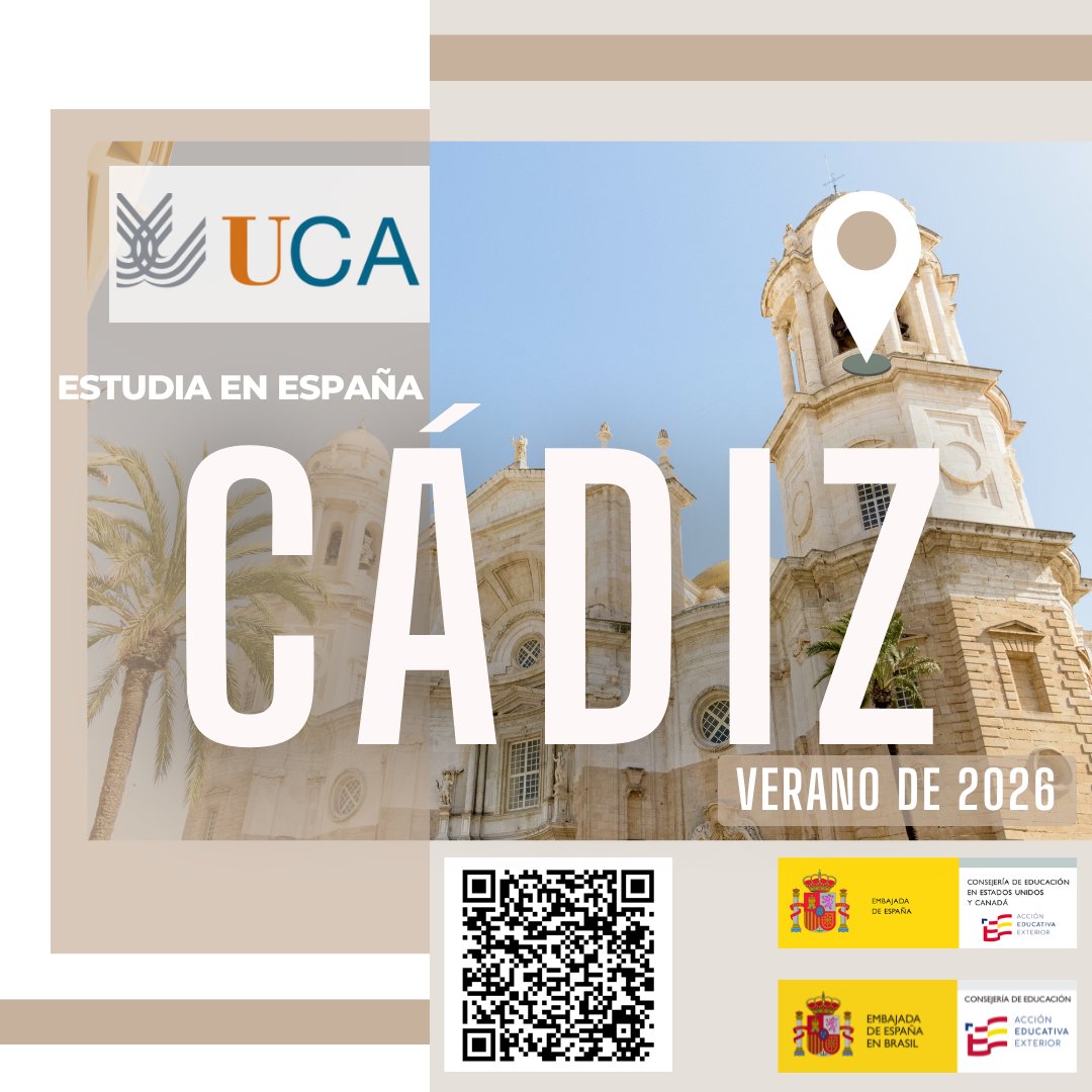 SpainEdOffice's tweet photo. We are offering courses at seven of the most prestigious universities in Spain. One of them is in…
CÁDIZ
Enroll now and experience Cádiz!
#StudyinSpainSummer #AcciónEducativaExterior #SpainEdOffice https://t.co/TRDfdc4cT9