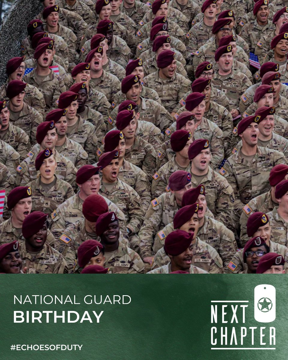 NextChapterColo's tweet image. For generations, the National Guard has defended our nation with strength and resolve. Today, we honor their service, sacrifice, and unwavering commitment to protecting both country and community. 

#NationalGuard #NextChapter #StrengthInService #EchoesOfDuty #HonorAndRespect