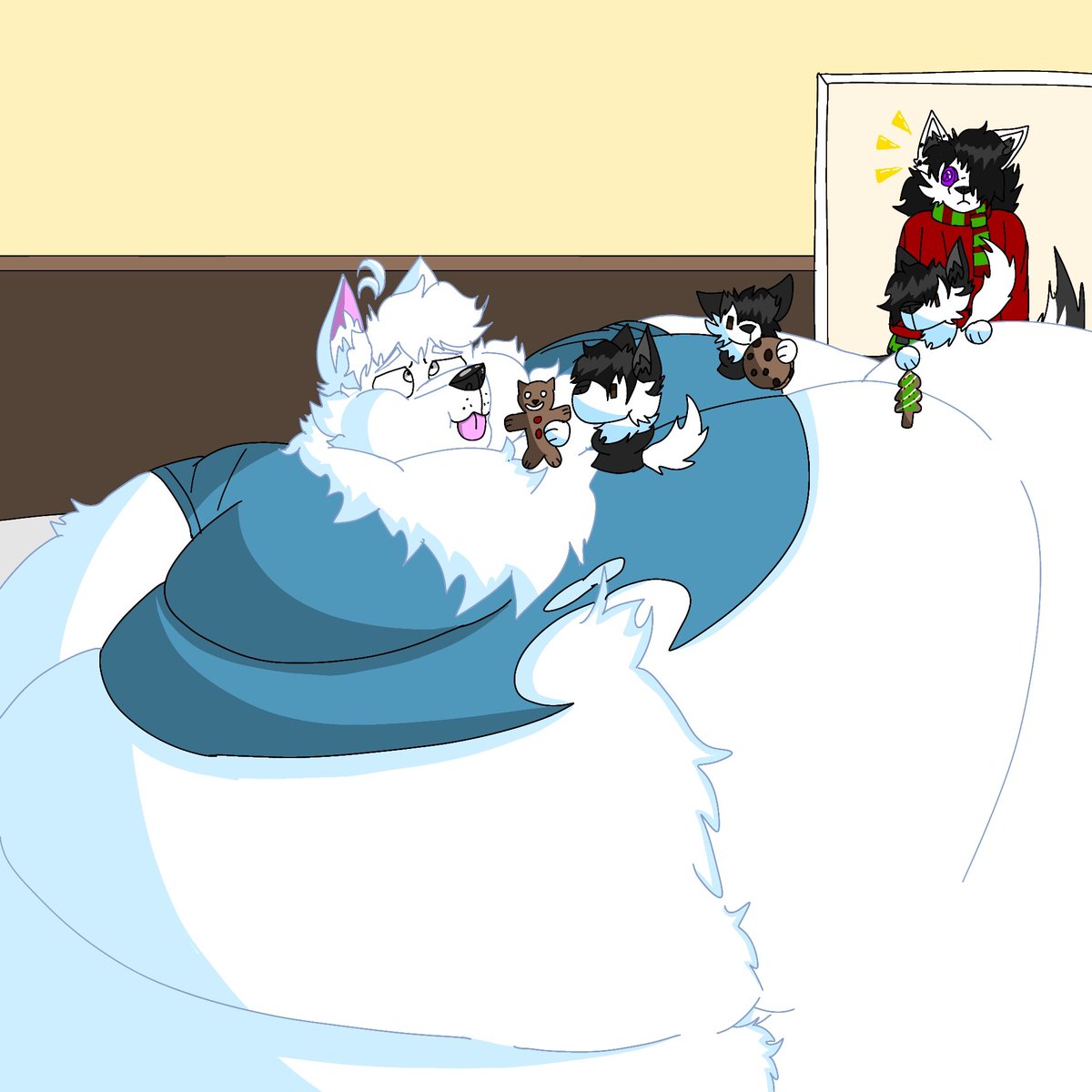 Stuffed full of festive Christmas cookies