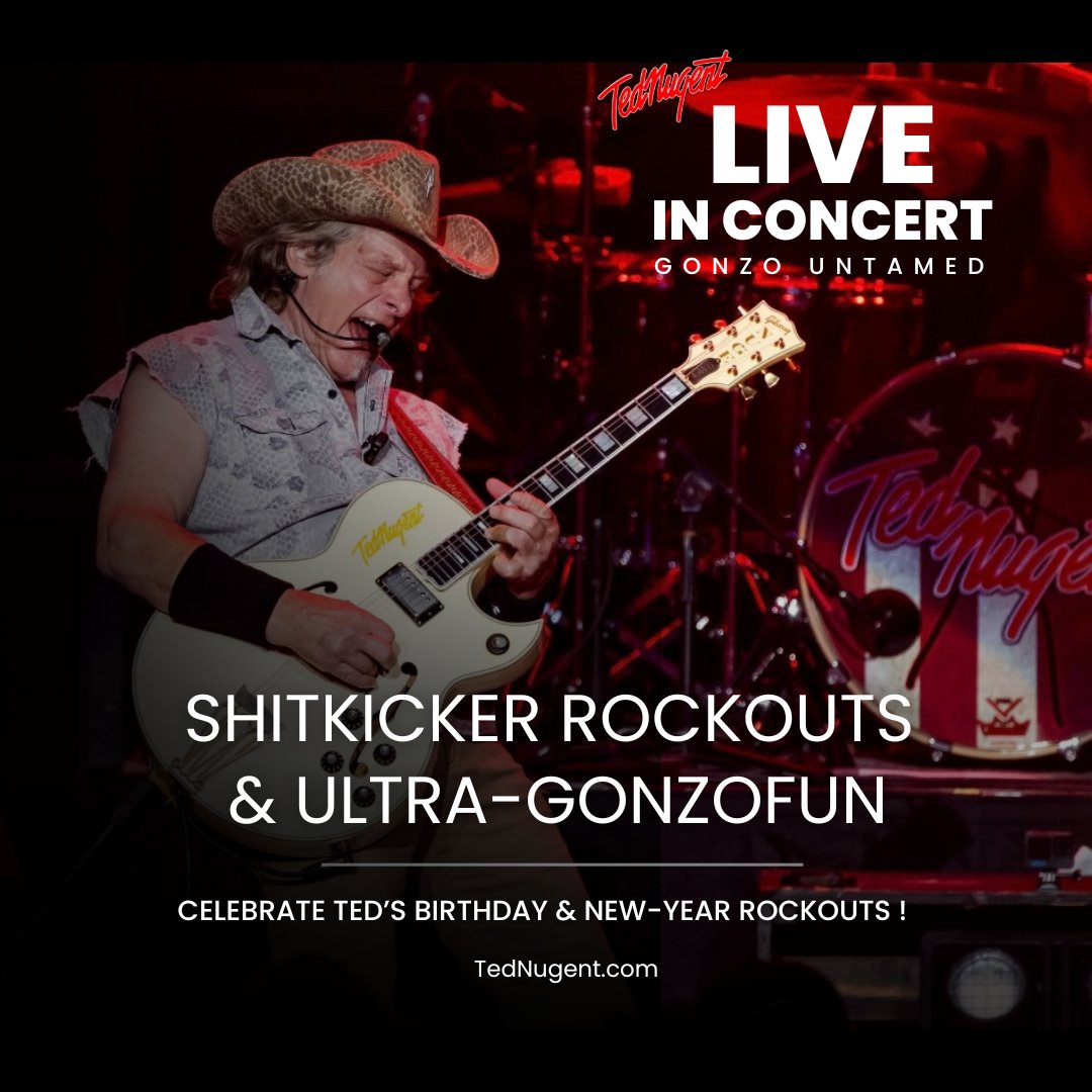 TedNugent's tweet image. Yowza! Tickets are going fast! Want to step into the DangerZone and meet Ted? Grab your chance now at TedNugent.com