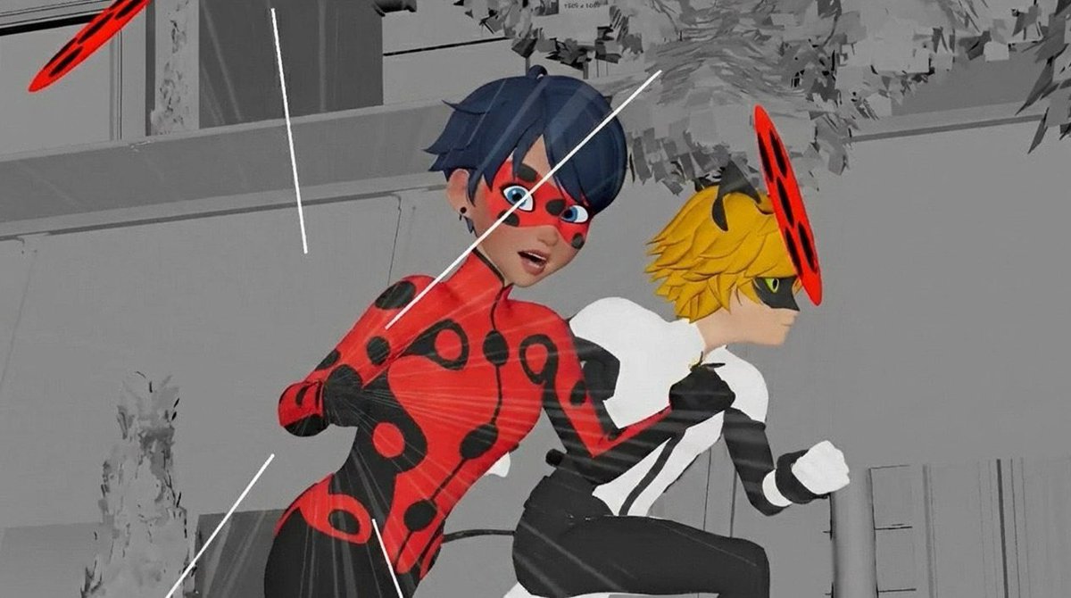 cammsjournal's tweet photo. #MLBS6Leaks OKAY so these pics are from 619 apparently SOOOOO what if thi is an episode where the villain can make ppl older/younger than they actually are ??? that’d explain why we see both adult ladybug nd baby cat noir in the same ep https://t.co/dW5xBfs6Z9