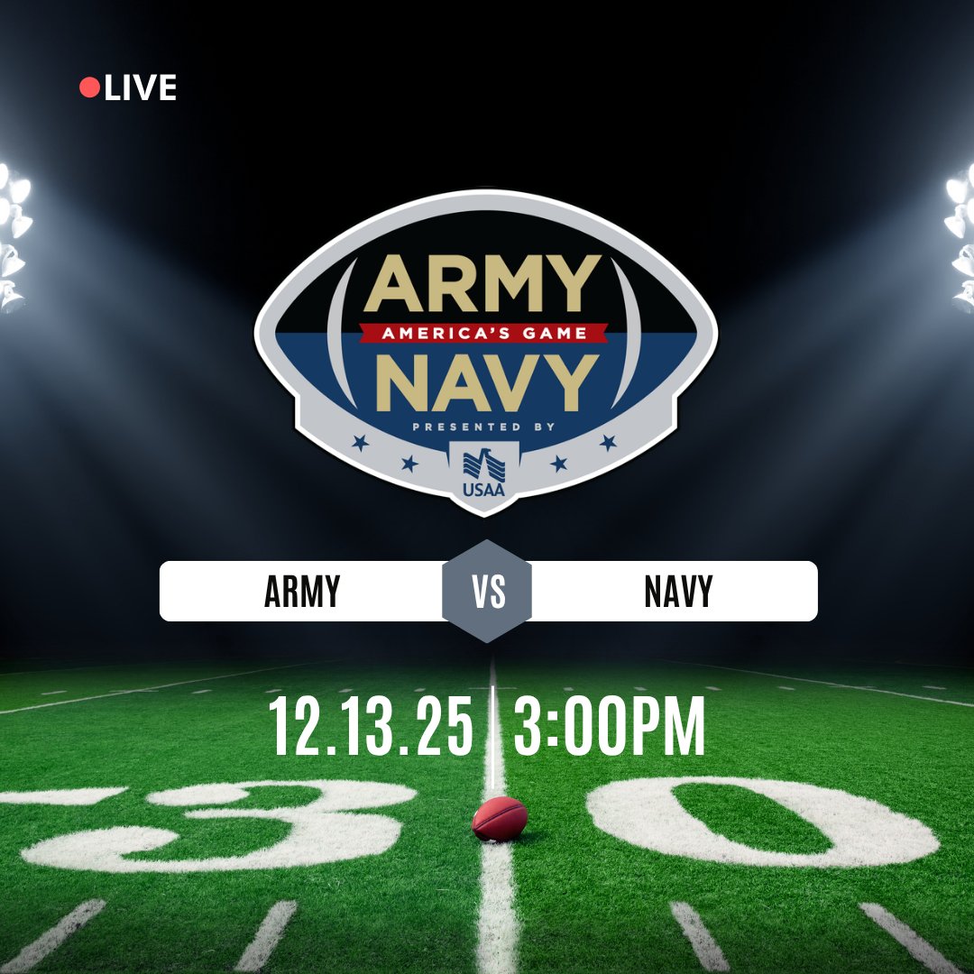It’s gameday! The Army vs. Navy football game kicks off at 3:00 p.m. 

During I/ITSEC 2025, attendees voted in our Army–Navy poll and the results were: 

58.6% - Go Army!
41.4% - Go Navy!

Let’s see who wins on the field today!

#ArmyNavyGame #GoArmy #GoNavy