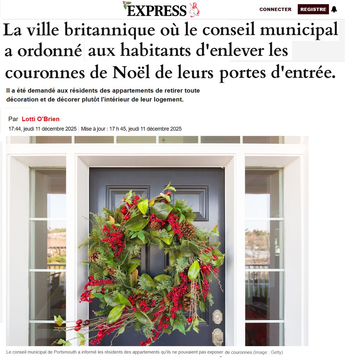 🇬🇧 Les habitants ont commencé à recevoir des avertissements et des menaces d'amendes 🤯 shorturl.at/WykUo

✍️ Les autorités affirment que cela pourrait offenser d'autres personnes, et il est strictement interdit de "laisser des objets dans les lieux publics".