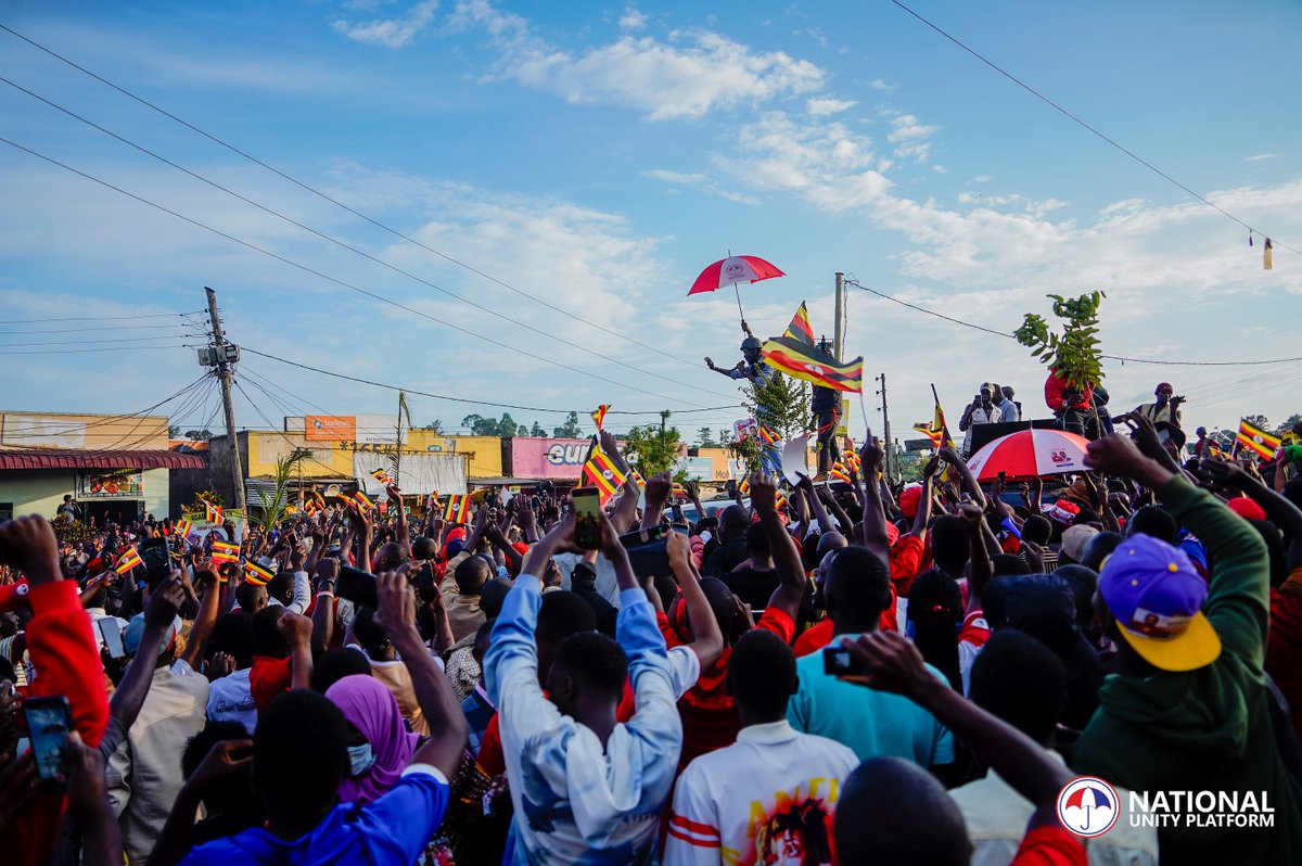 Our ninth week campaign engagements have come to an end in Kamwenge District where we even opened our party office to intensify our coordination and mobilization efforts. We thank our people of Kamwenge who have waited for us for several hours as we braved a long journey to reach