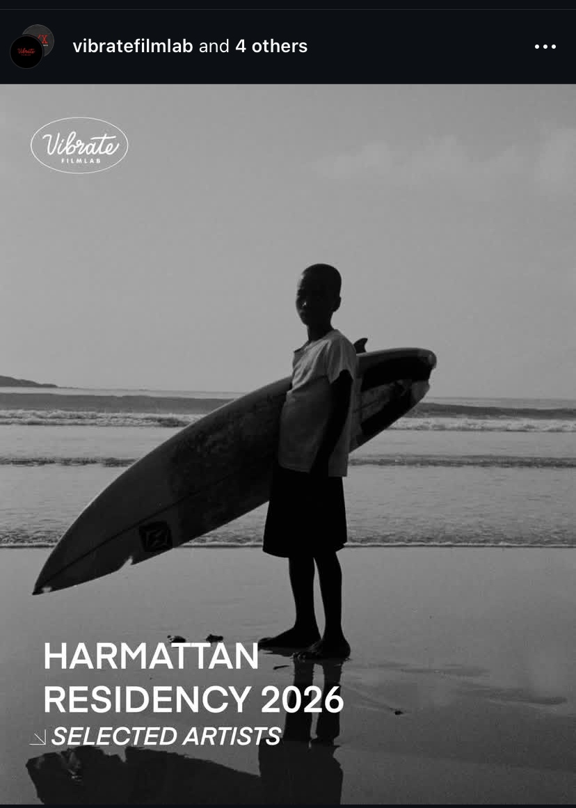 ColtanKubiangha's tweet image. I got accepted for my first [physical] Art Residency in Ghana 🇬🇭 in 2026 ✨