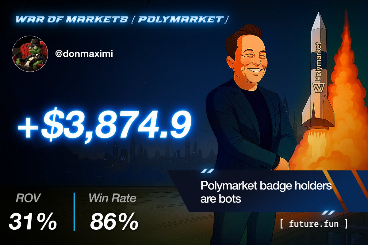 Don Maximi (polymarket arc) tweet media