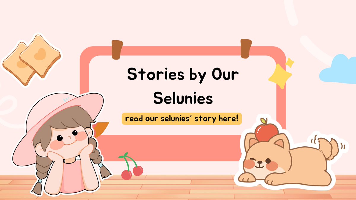 laaselune's tweet image. ㅤㅤㅤㅤㅤ ㅤㅤㅤㅤ   ࣪ ִֶָ☾.

ㅤㅤㅤ  STORIES by Our SELUNIES! ㅤㅤㅤ

  𖥻  ִ ۫  ּ   read our selunies’ story here  ⋆ Ꮺ ָ࣪
ㅤ
ᓚ₍ ^. .^₎.ᐟ #seluniestory #storyofselunies
ᓚ₍ ^. .^₎.ᐟ   padlet.com/laaselune/proo…
