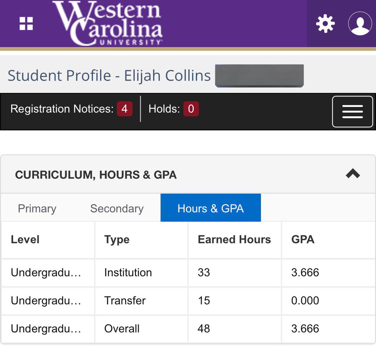 3.66+ GPA 📚