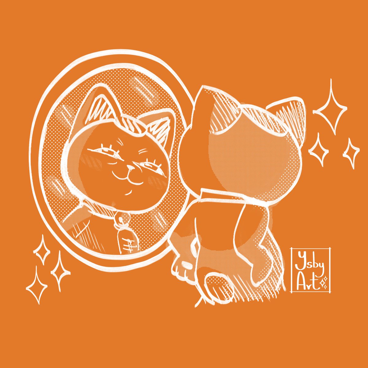 Ysby_art's tweet photo. Yes, this is definitely my favorite Turbo Granny doodle. Just look at her expression when she looks in the mirror 🪞✨

#Dandadan #dandadanfanart https://t.co/lIbmHX5vfx