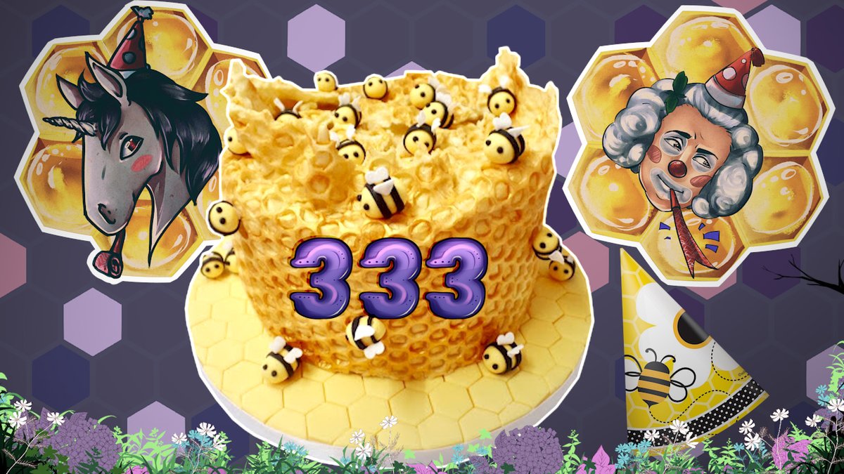 shlomo96's tweet image. Die Honigwabe feiert morgen (Sonntag, 14.12.) ihre 333. Folge!

Die Gäste:
18:15: @BvMorgenstern
18:45: @realDerksen
19:15: @HirnstattHetze1 
19:45: Clownie/@DieKetzerKirche
20:15: @SozialeMW
20:45: Pinkelpause (Clownworld 3)
21:15: Boostie