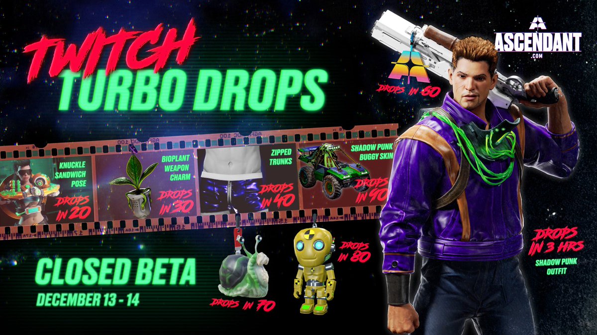 Are you ready for round two?? 

Join me tonight at 5pm est for more for explosions, swearing, and a whole lot of ‘80s biopunk madness. 

Want to join my clan? Ask me how to get a steam key! 🔑 

Stop by my stream on Twitch. Drops will be on! 🔥🔥